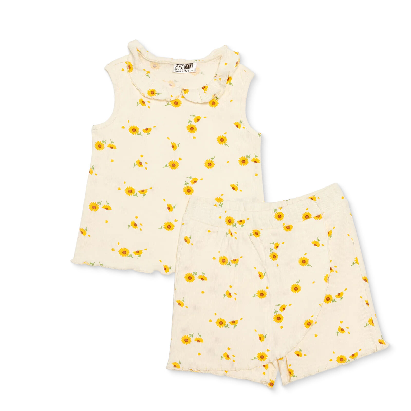 Sun Flower Bluz-Şort